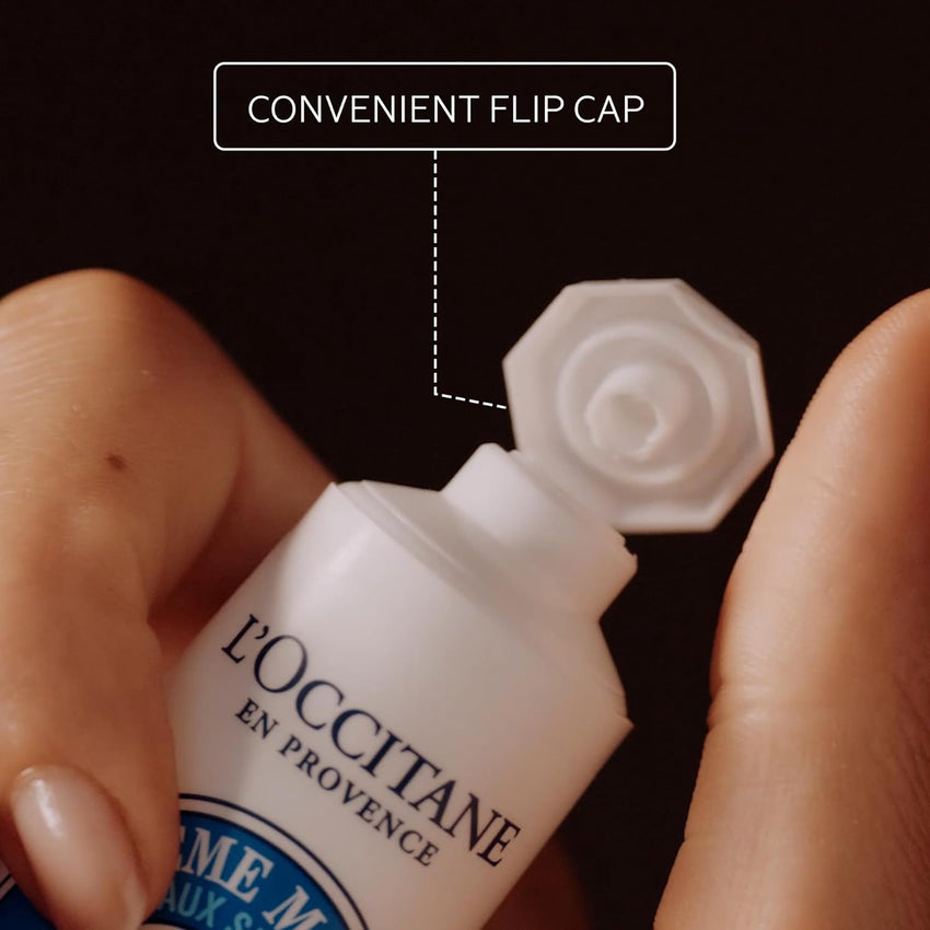 L'OCCITANE 20% Organic Shea Butter Hand Cream, Nourishes & Protects Dry Hands, Fast - Absorbing, Non - Greasy, Leaves Skin Moisturized & Soft, Vegan - 7DAY'S