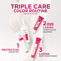 L'Oreal Paris Excellence Creme Permanent Hair Color, 4 Dark Brown, 100 percent Gray Coverage Hair Dye, Pack of 1 - 7DAY'S