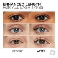 L'Oreal Paris Makeup Telescopic Original Lengthening Mascara, Blackest Black, 0.27 Fl Oz (1 Count) - 7DAY'S
