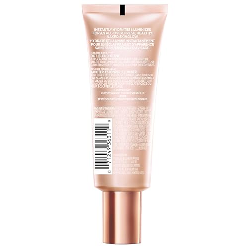 L'Oreal Paris Makeup True Match Lumi Glotion, Natural Glow Enhancer, Illuminator Highlighter, Bronzing Drops For a Sun - Kissed Glow, 902 Light - 7DAY'S