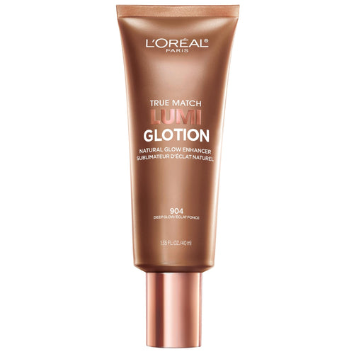 L'Oreal Paris Makeup True Match Lumi Glotion, Natural Glow Enhancer, Illuminator Highlighter, Bronzing Drops For a Sun-Kissed Glow, 902 Light