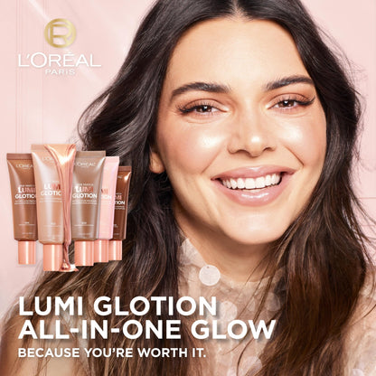 L'Oreal Paris Makeup True Match Lumi Glotion, Natural Glow Enhancer, Illuminator Highlighter, Bronzing Drops For a Sun - Kissed Glow, 902 Light - 7DAY'S