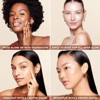 L'Oreal Paris Makeup True Match Lumi Glotion, Natural Glow Enhancer, Illuminator Highlighter, Bronzing Drops For a Sun - Kissed Glow, 902 Light - 7DAY'S