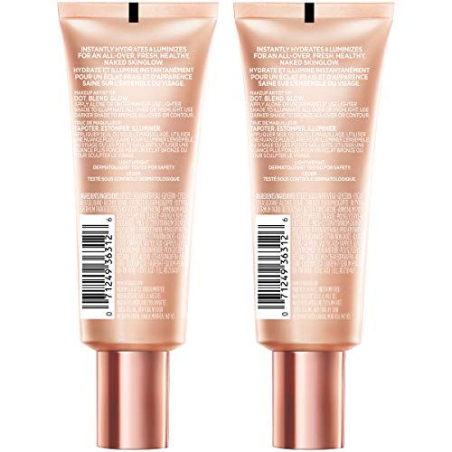 L'Oreal Paris Makeup True Match Lumi Glotion, Natural Glow Enhancer, Illuminator Highlighter, Bronzing Drops For a Sun - Kissed Glow, 902 Light - 7DAY'S