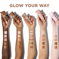 L'Oreal Paris Makeup True Match Lumi Glotion, Natural Glow Enhancer, Illuminator Highlighter, Bronzing Drops For a Sun - Kissed Glow, 902 Light - 7DAY'S