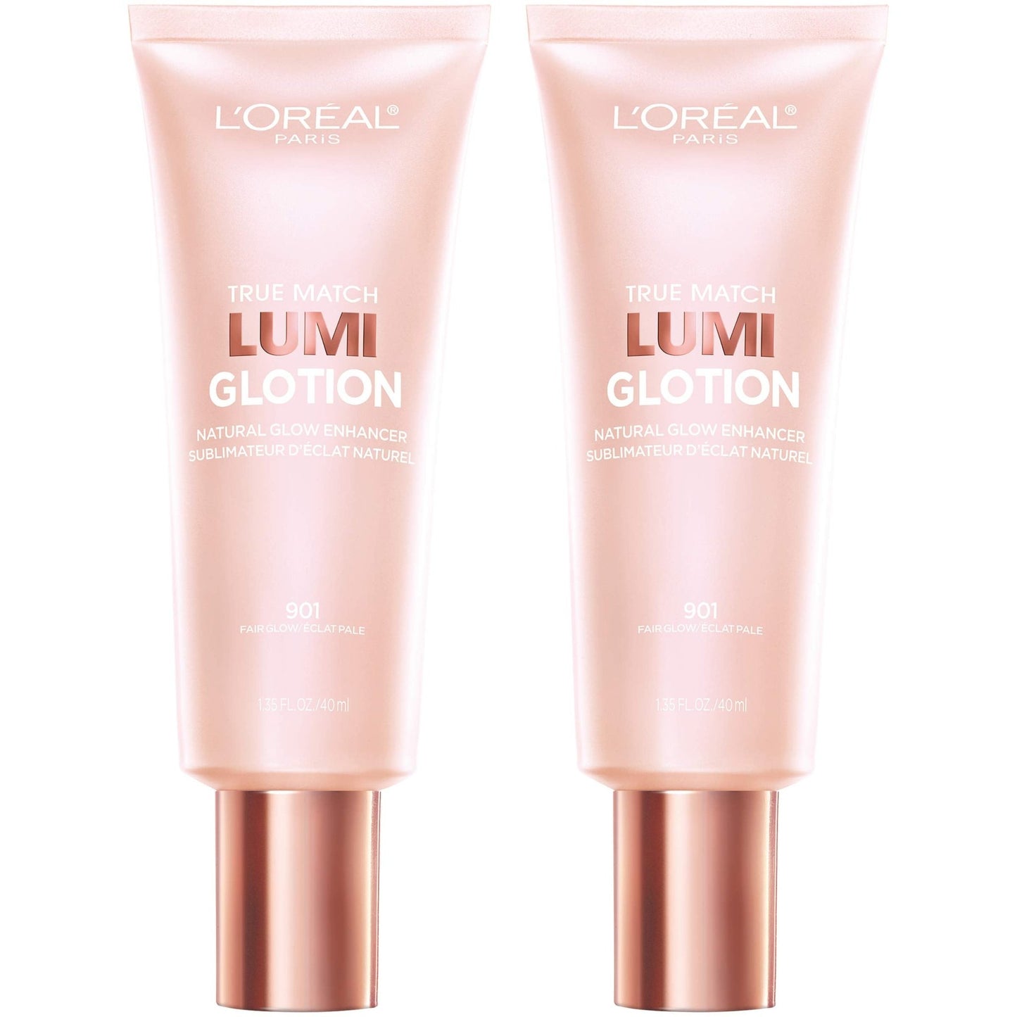 L'Oreal Paris Makeup True Match Lumi Glotion, Natural Glow Enhancer, Illuminator Highlighter, Bronzing Drops For a Sun - Kissed Glow, 902 Light - 7DAY'S