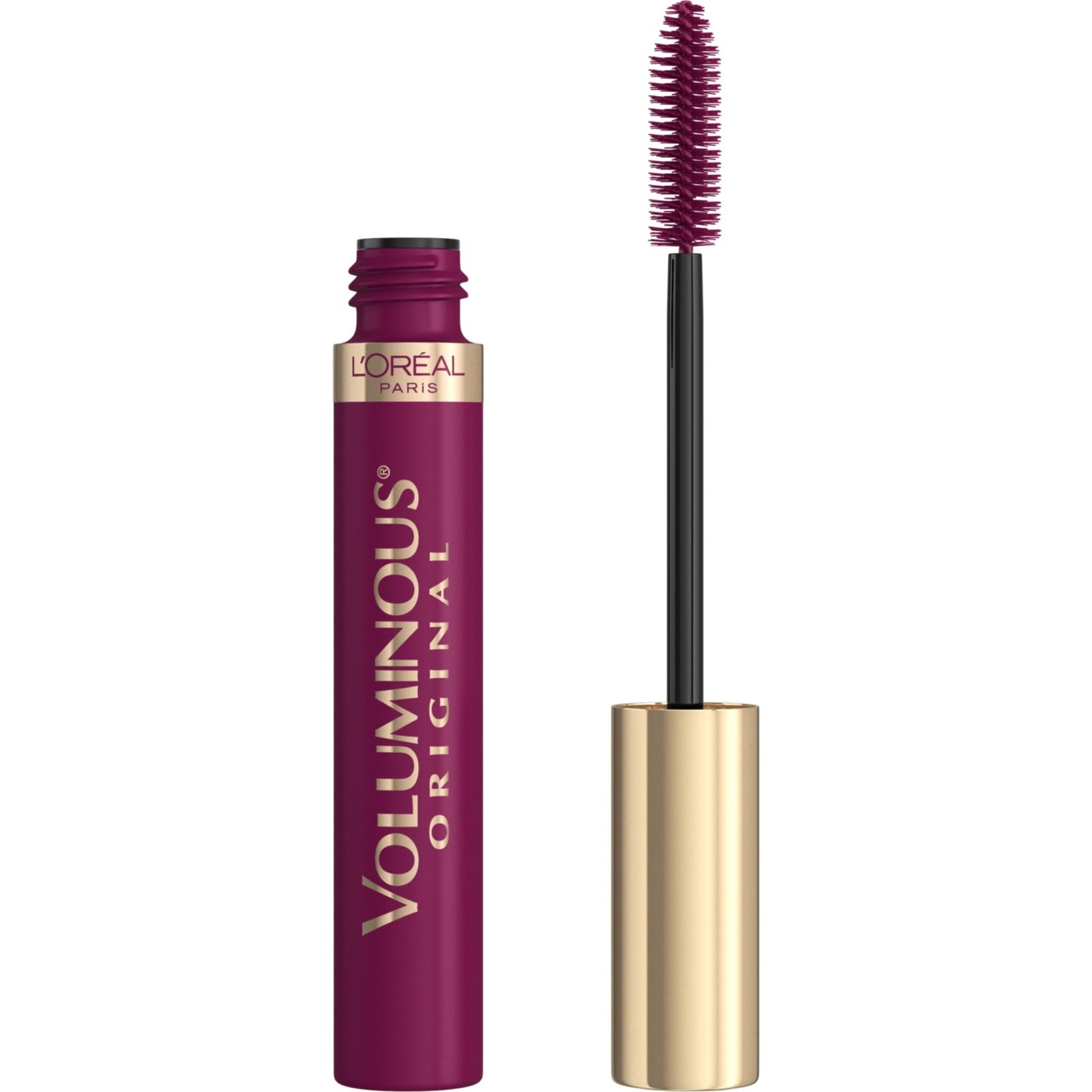L'Oreal Paris Makeup Voluminous Original Volume Building Mascara, Blackest Black, 0.28 fl; Oz, 1 Count - 7DAY'S
