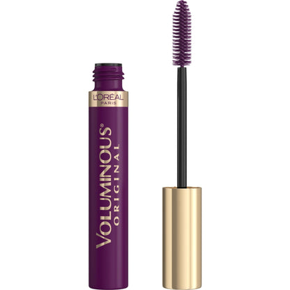 L'Oreal Paris Makeup Voluminous Original Volume Building Mascara, Blackest Black, 0.28 fl; Oz, 1 Count - 7DAY'S