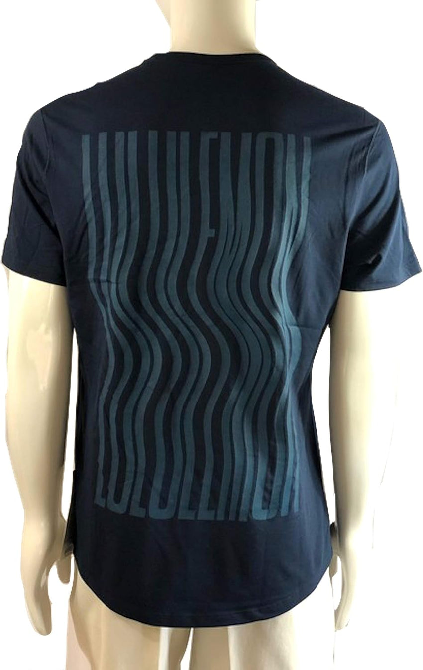 lululemon 5 Year Wavey TEE Shirt Navy - 7DAY'S