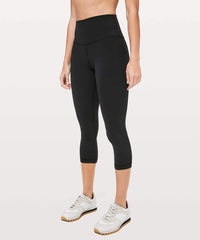 lululemon Align Crop 21" (Black, 14) - 7DAY'S