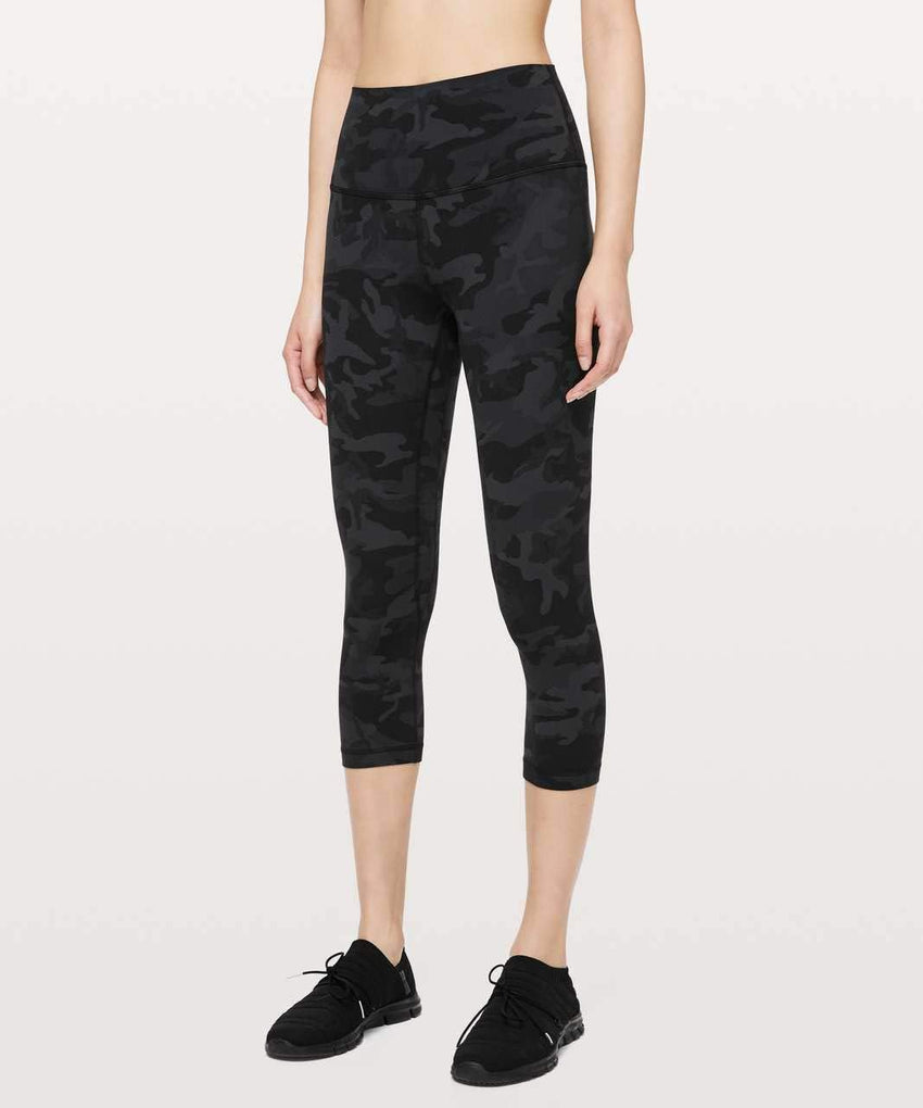 lululemon Align Crop 21" (Heritage 365 Camo Deep Coal, 4) - 7DAY'S