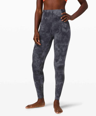 LULULEMON Align Hi - Rise Pant 28" (Diamond Dye Pitch Grey Graphite Grey, 4, Numeric_4) - 7DAY'S