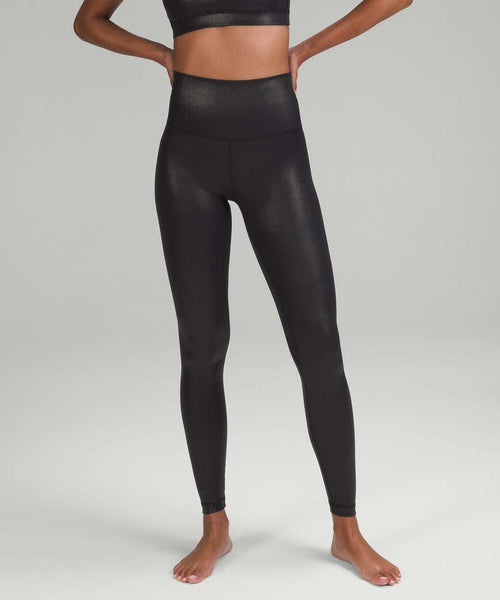 lululemon Align Hi - Rise Pant 28" (US, Numeric, 4, Radiate Foil Print Black (Shine)) - 7DAY'S
