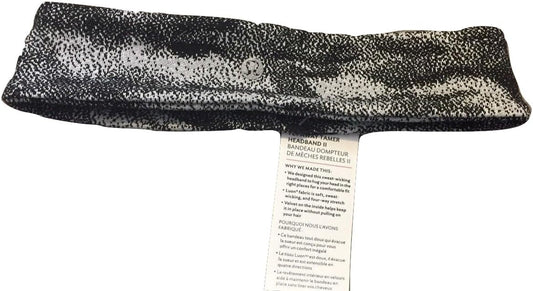 Lululemon Athletic Headband Wide Band - Heathered Black - 7DAY'S