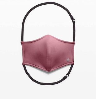 Lululemon Athletica Double Strap Face Mask (Plumful), One Size - 7DAY'S