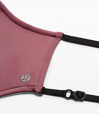 Lululemon Athletica Double Strap Face Mask (Plumful), One Size - 7DAY'S