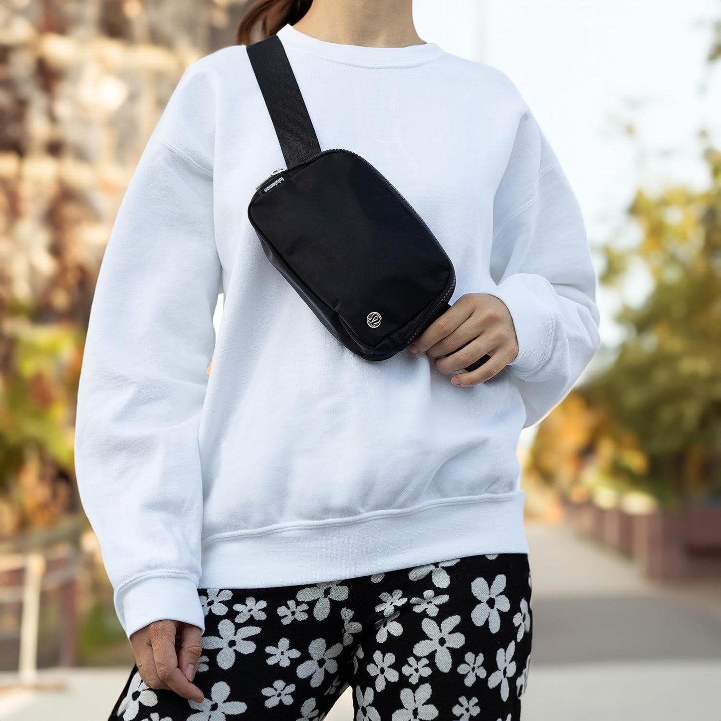 Lululemon Athletica Everywhere Belt Bag, Black, 7.5 x 5 x 2 inches - 7DAY'S