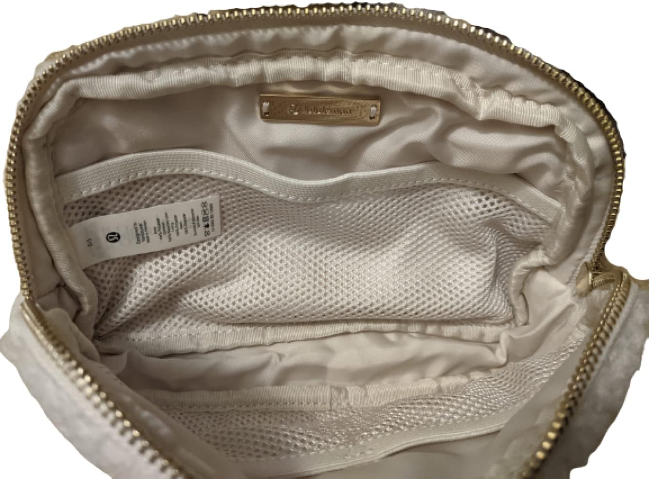 Lululemon Athletica Everywhere Fleece Belt Bag (Light Ivory) - 7DAY'S