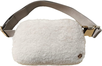 Lululemon Athletica Everywhere Fleece Belt Bag (Light Ivory) - 7DAY'S