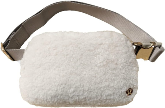 Lululemon Athletica Everywhere Fleece Belt Bag (Light Ivory) - 7DAY'S