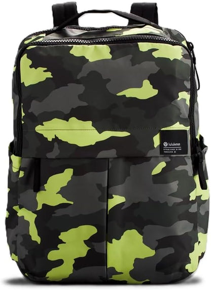 Lululemon Athletica Lululemon Backpack 2.0 23L (Heritage 365 Camo Neo Mint Multi/Black) - 7DAY'S