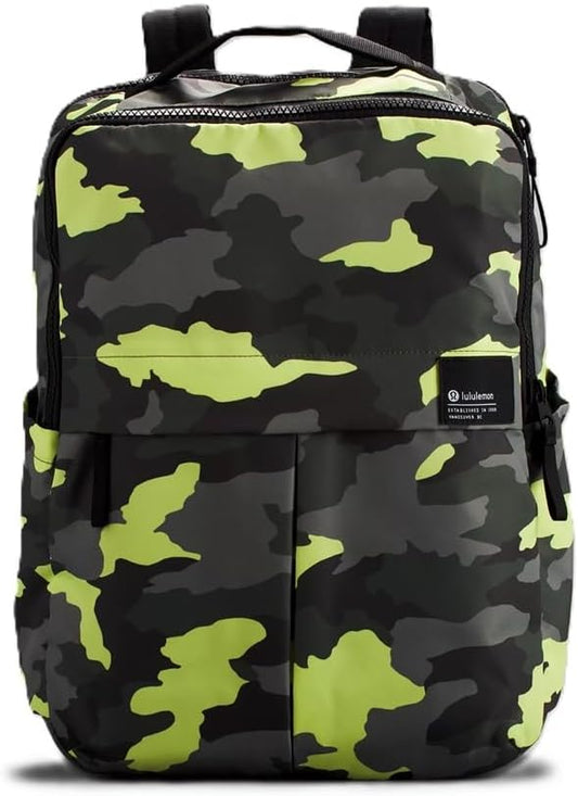 Lululemon Athletica Lululemon Backpack 2.0 23L (Heritage 365 Camo Neo Mint Multi/Black) - 7DAY'S