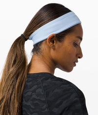 Lululemon Athletica Lululemon Fly Away Tamer Headband (Blue Linen) - 7DAY'S