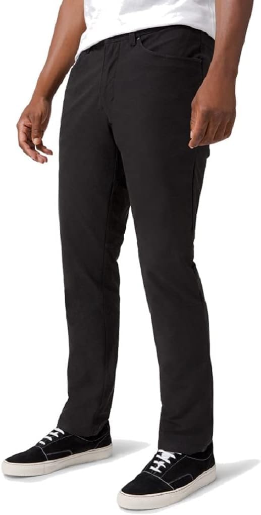 Lululemon Athletica LULULEMON Men's ABC Pant Slim (Black, 28) - 7DAY'S