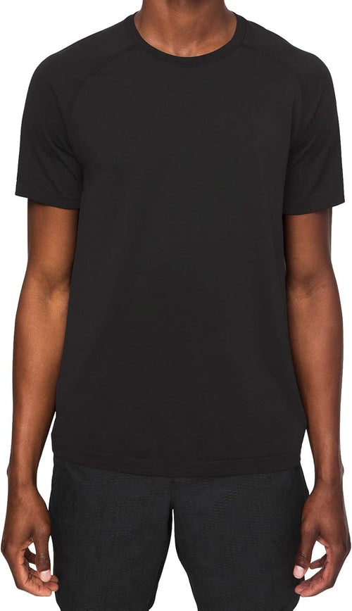 Lululemon Athletica Lululemon Mens Metal Vent Tech Short Sleeve Shirt (Black, XL), X-Large