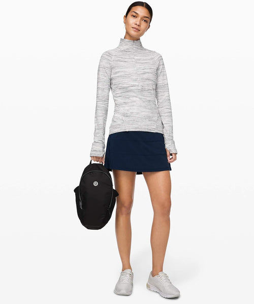 Lululemon Athletica Lululemon Pace Rival Mid Rise Skirt, 6, True Navy Tall - 7DAY'S
