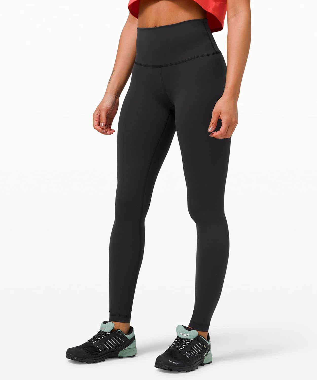 Lululemon Athletica LULULEMON Wunder Train Hi - Rise Tight 25'' (BLK, 2) - 7DAY'S
