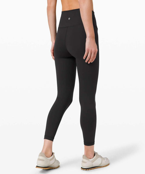 Lululemon Athletica LULULEMON Wunder Train Hi - Rise Tight 25'' (BLK, 2) - 7DAY'S