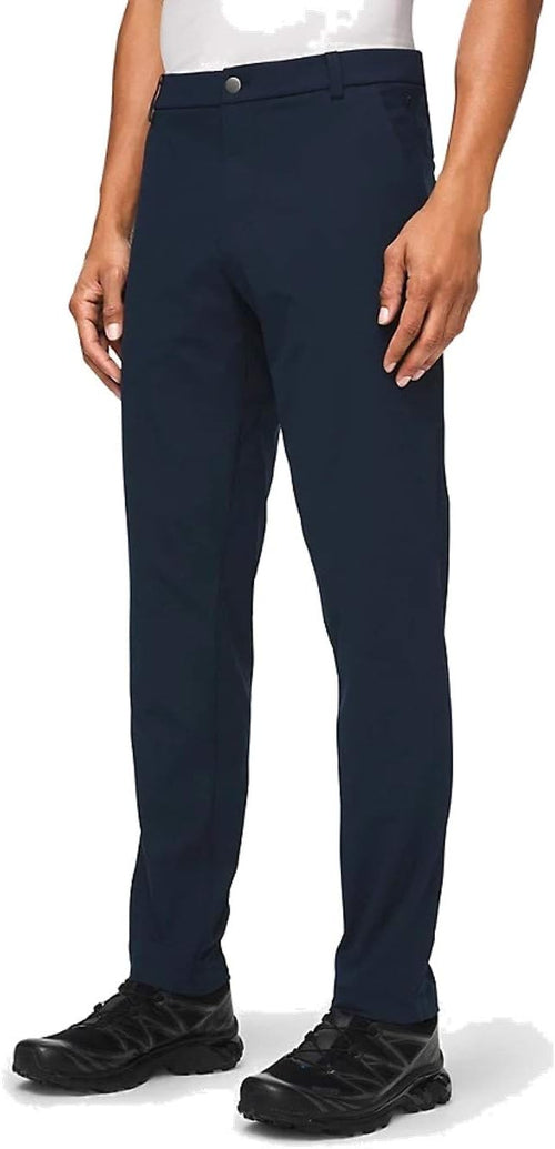 Lululemon Athletica Men's Commission Pant Classic 34 inch (True Navy, 32)