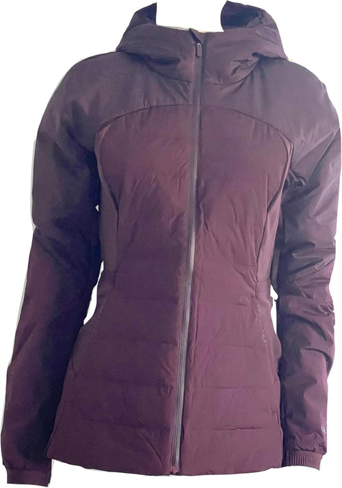 lululemon DOWN FOR IT ALL JACKET - PDBL (US, Numeric, 8, Regular, Regular, Cassis)