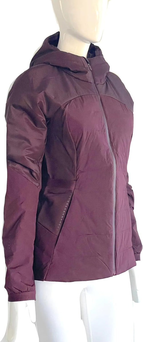 lululemon DOWN FOR IT ALL JACKET - PDBL (US, Numeric, 8, Regular, Regular, Cassis) - 7DAY'S