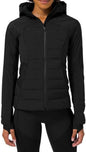 lululemon Down For It All Jacket (US, Numeric, 10, Regular, Regular, Black) - 7DAY'S