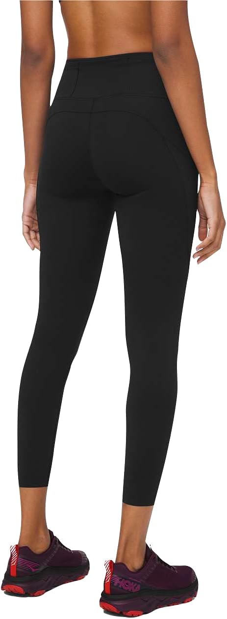 lululemon Fast and Free 7/8 Tight 25" (Black (Non-Reflective), 12)