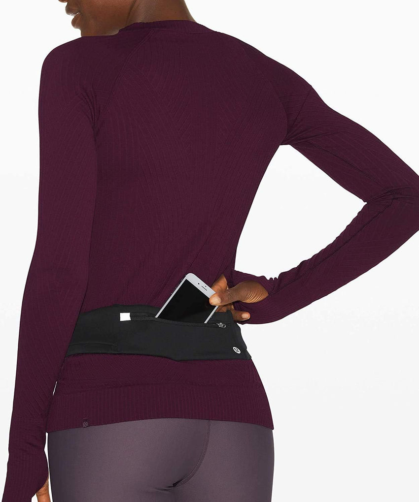Lululemon Fast and Free Run Belt (Black, Size S/M) - 7DAY'S