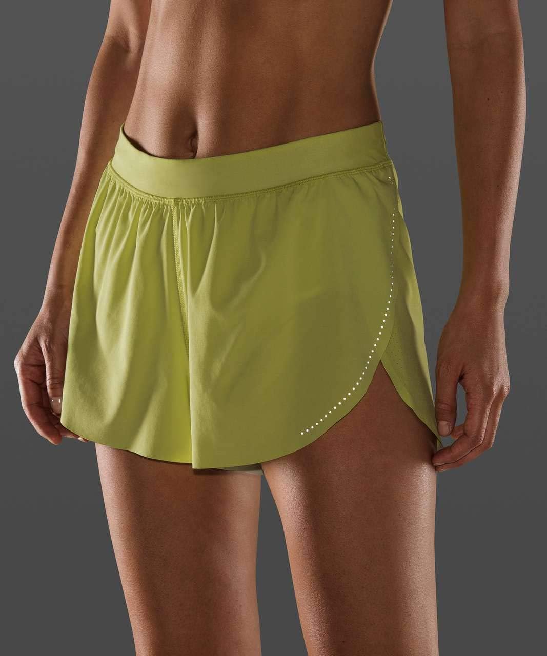 lululemon Find Your Pace Short 3" *Lined (Lemon Vibe, 12) - 7DAY'S