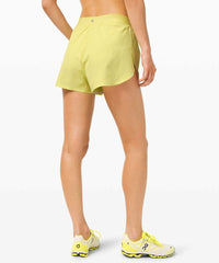 lululemon Find Your Pace Short 3" *Lined (Lemon Vibe, 12) - 7DAY'S