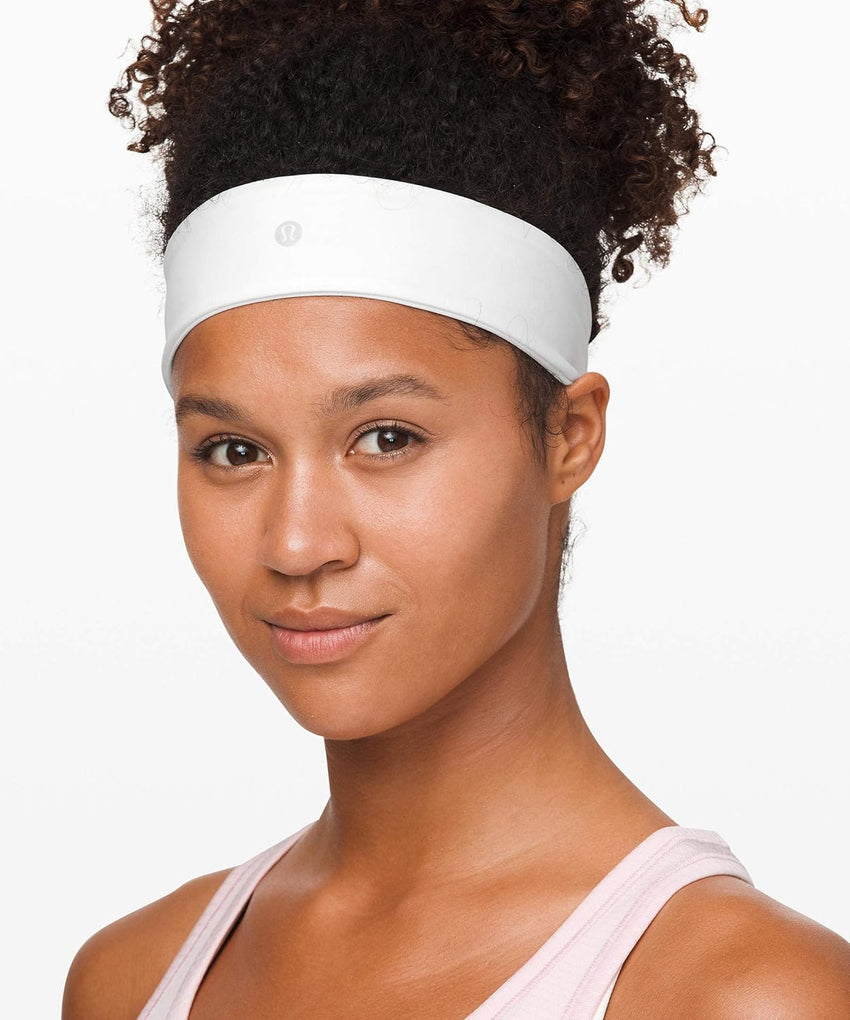Lululemon Fly Away Tamer Headband (White) - 7DAY'S