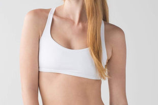 lululemon Free to Be Bra Wild (White, 6) - 7DAY'S