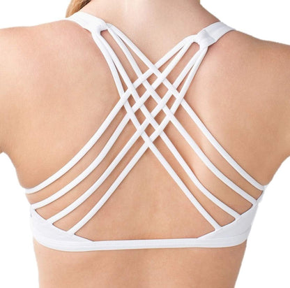 lululemon Free to Be Bra Wild (White, 6) - 7DAY'S