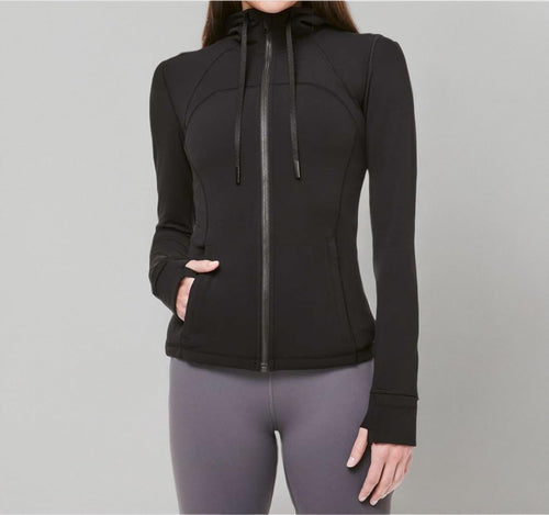 lululemon Hooded Define Jacket (US, Numeric, 2, Regular, Regular, BLK)