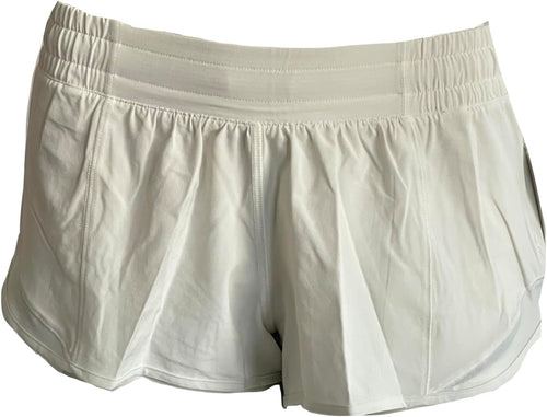 lululemon Hotty HOT Short LR 2.5"" Lined (US, Numeric, 6, Regular, Regular, Bone) - 7DAY'S