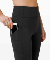 LULULEMON Invigorate High - Rise Tight 25" (Black, 0) - 7DAY'S