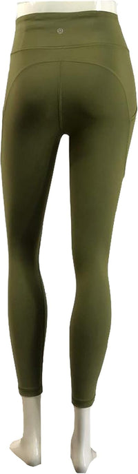 lululemon INVIGORATE HR Tight 25" - BRZG (Bronze Green) (6) - 7DAY'S