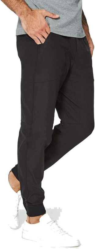 lululemon Men's ABC Jogger (US, Alpha, Large, Regular, Regular, Black)