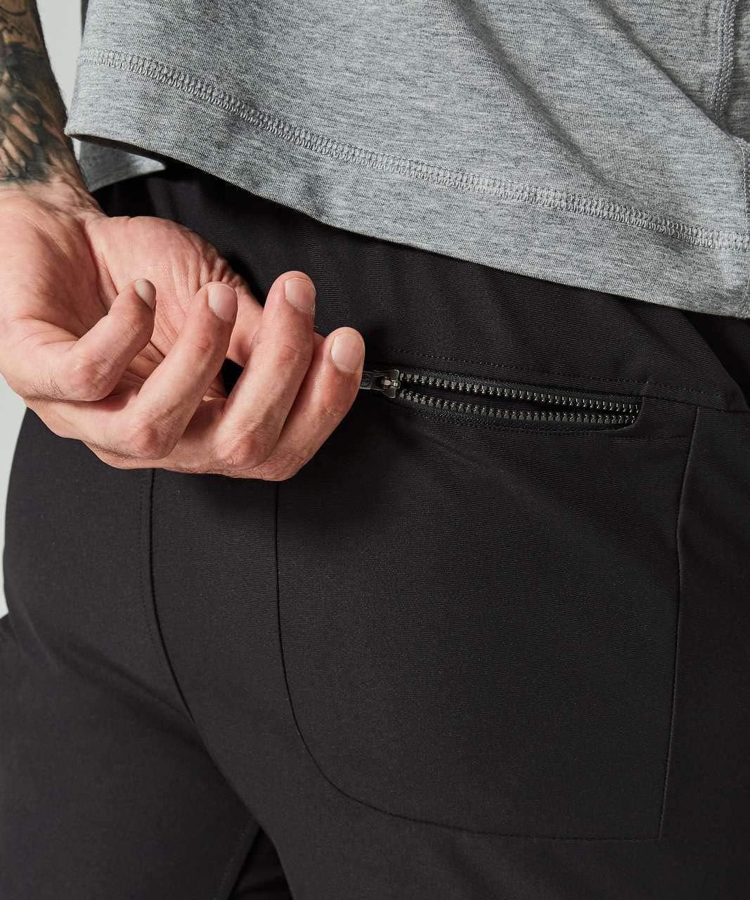 lululemon Men's ABC Jogger (US, Alpha, Medium, Regular, Regular, Black) - 7DAY'S