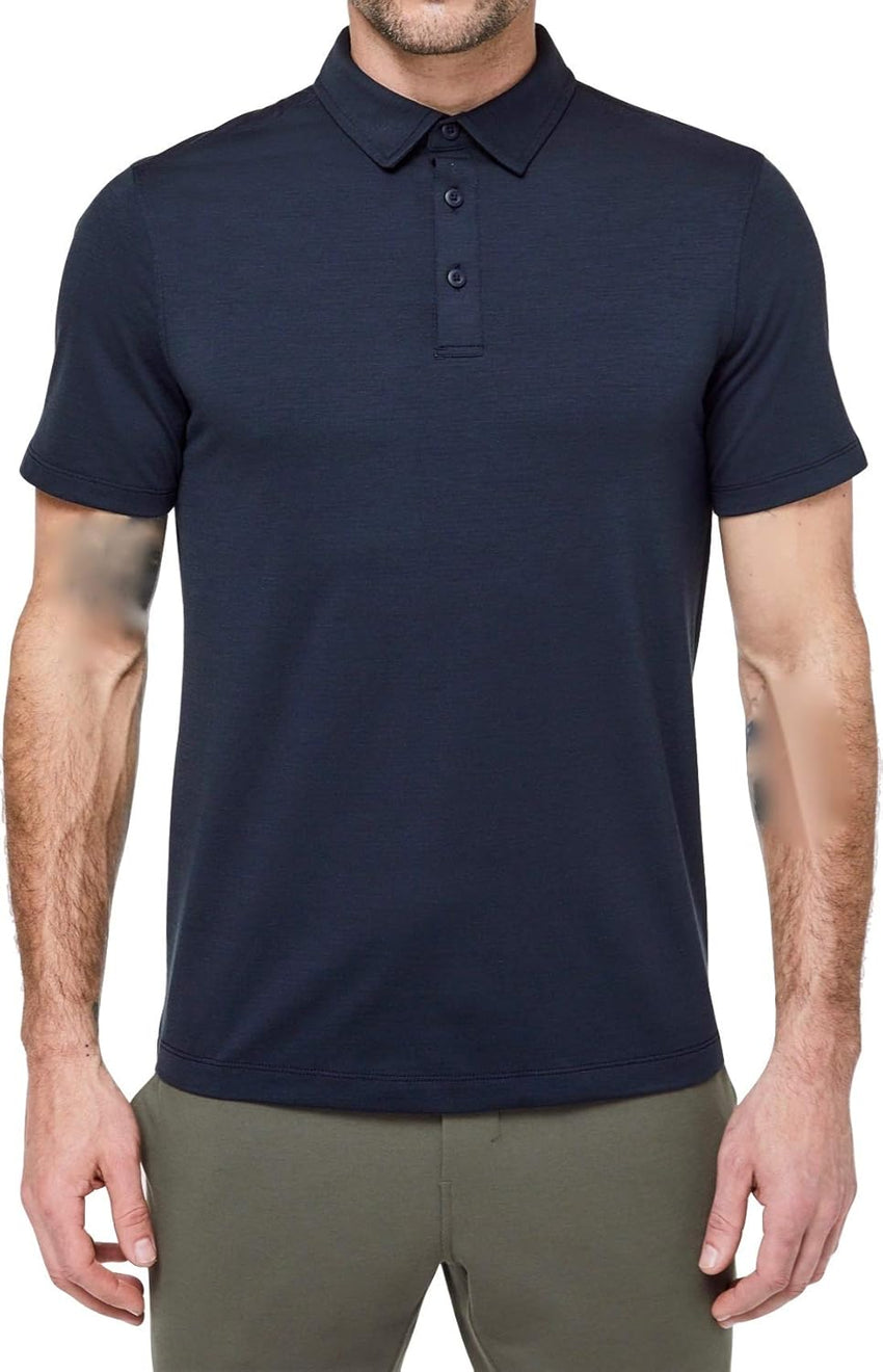 lululemon Mens Evolution Polo Short Sleeve Shirt - 7DAY'S